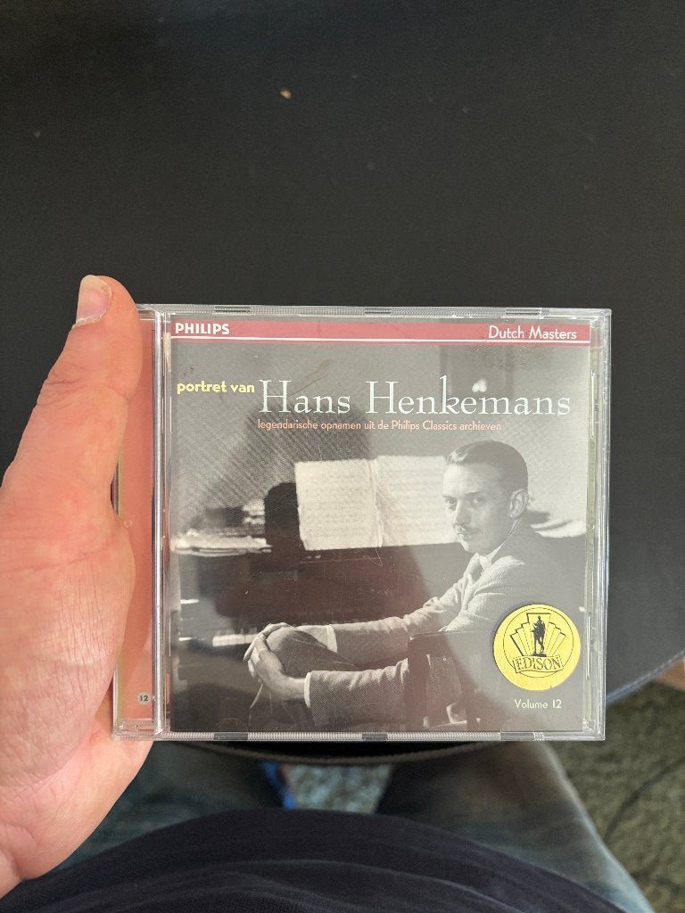 Hans Henkemans - Portret van - 1997 - Nederlandse uitgave, Ophalen of Verzenden, Classicisme, Gebruikt, Kamermuziek