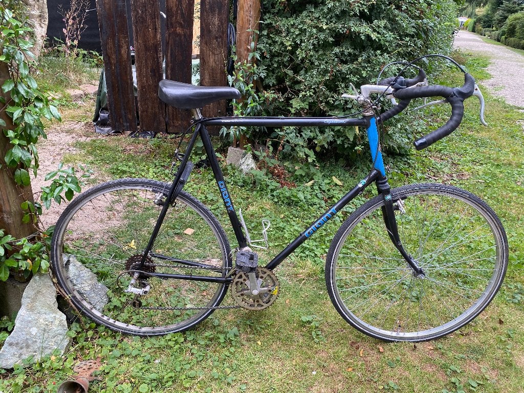 Een GIANT, vintage, Giant racefiets met 18 versnellingen., Ophalen, 28 inch, Gebruikt, Staal