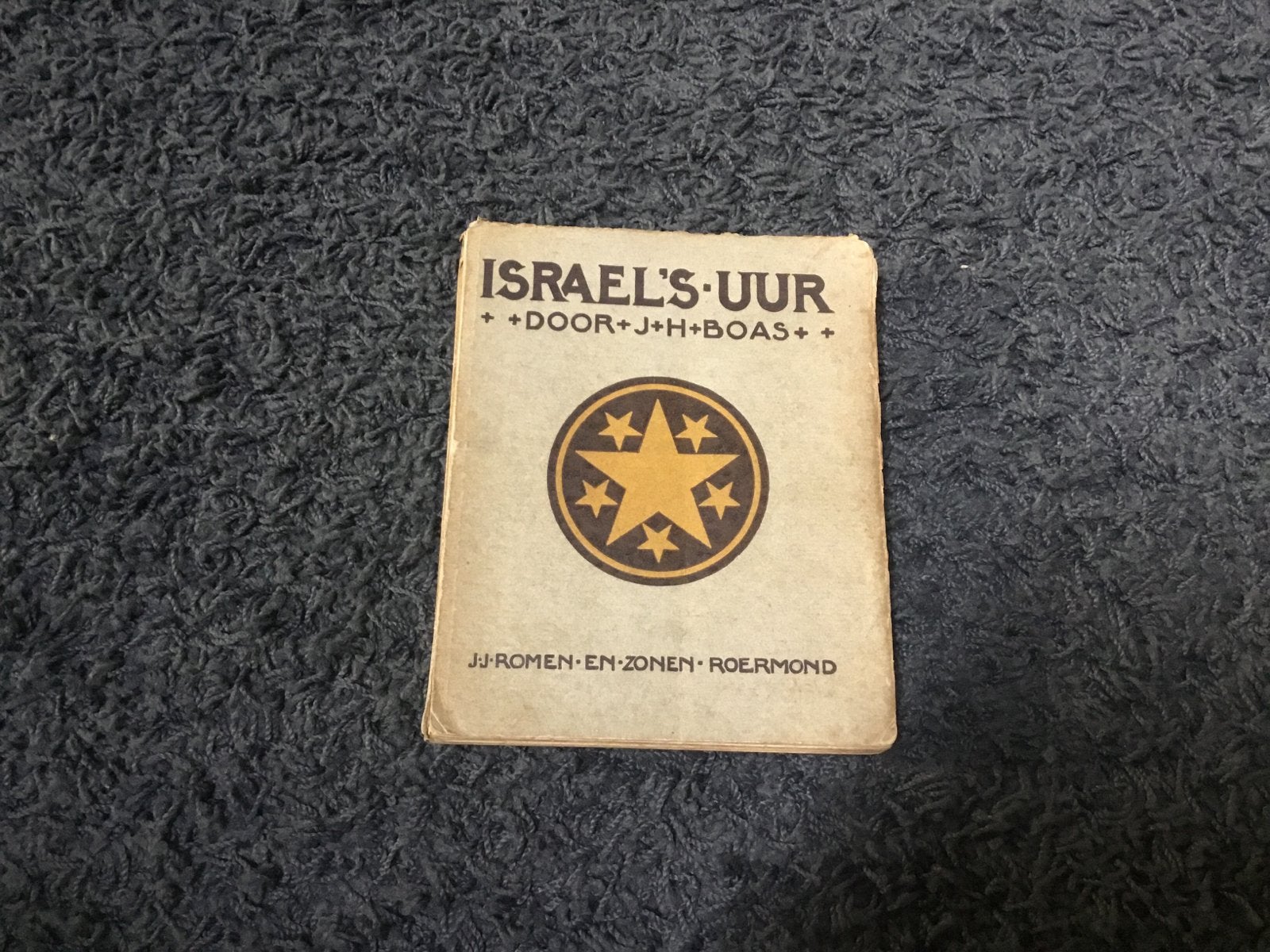 Israel's Uur - J.H. Boas (Jodendom), Ophalen of Verzenden, Gelezen, Jodendom