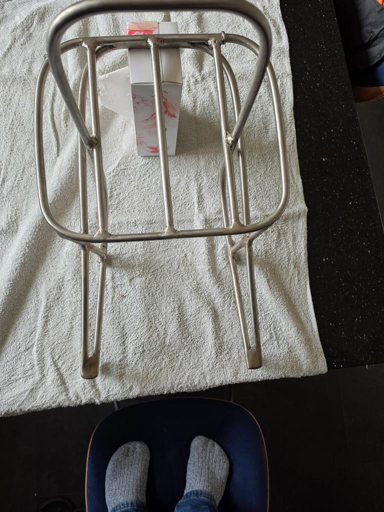 Harley davidson sportster bagagerek (rvs) met bagagetas., Motoren, Ophalen of Verzenden, Nieuw