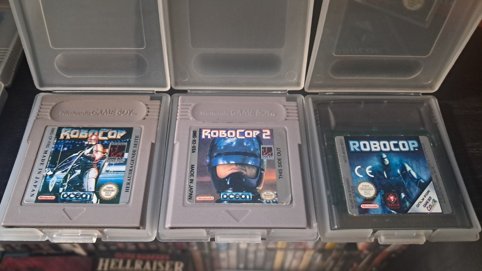 RoboCop Game Boy Games (RoboCop 1 & 2, RoboCop Color), Avontuur en Actie, Gebruikt, 1 speler, Ophalen of Verzenden