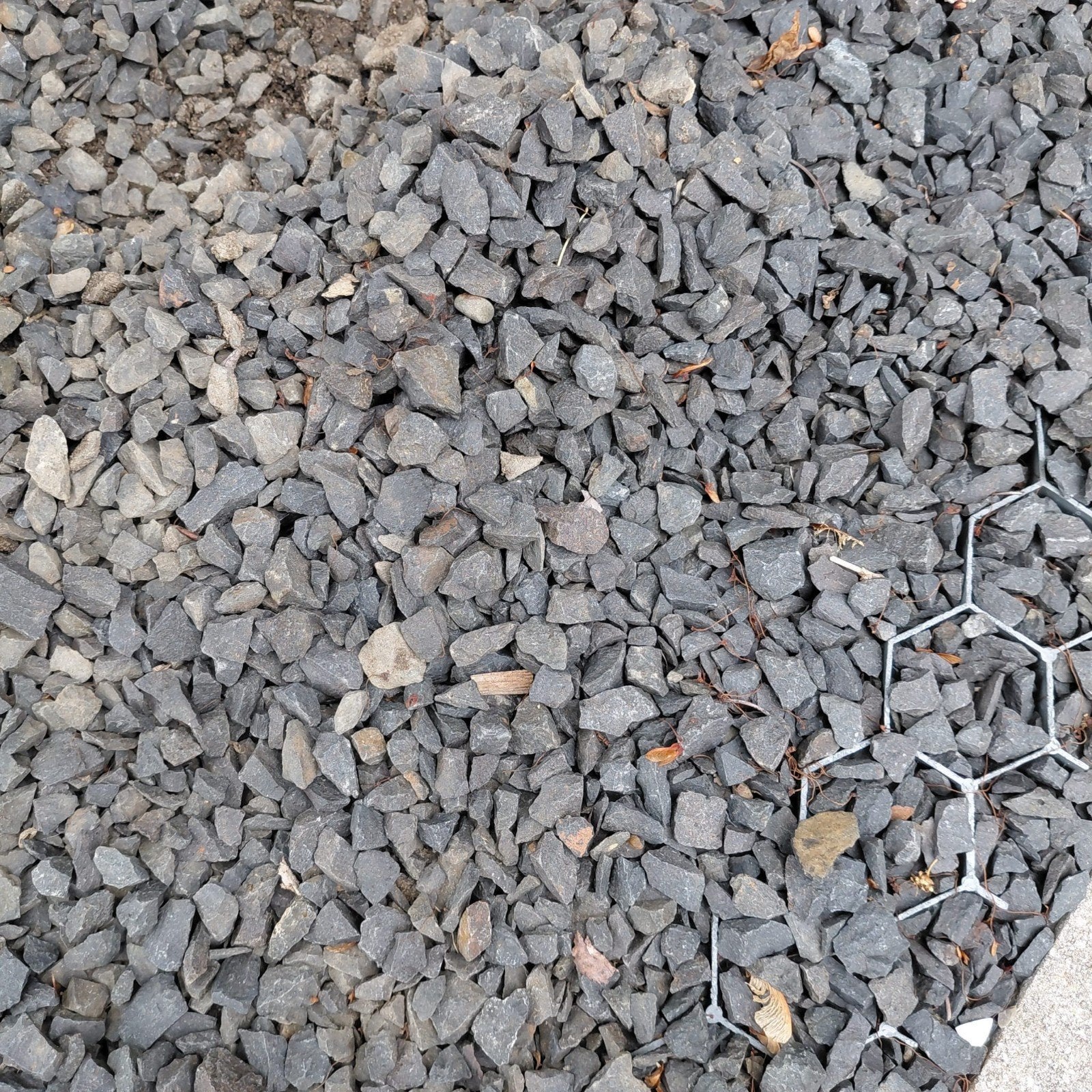 Grind, Tuin en Terras, Grind, Keien en Split, Ophalen, Gebruikt, Antraciet, Split
