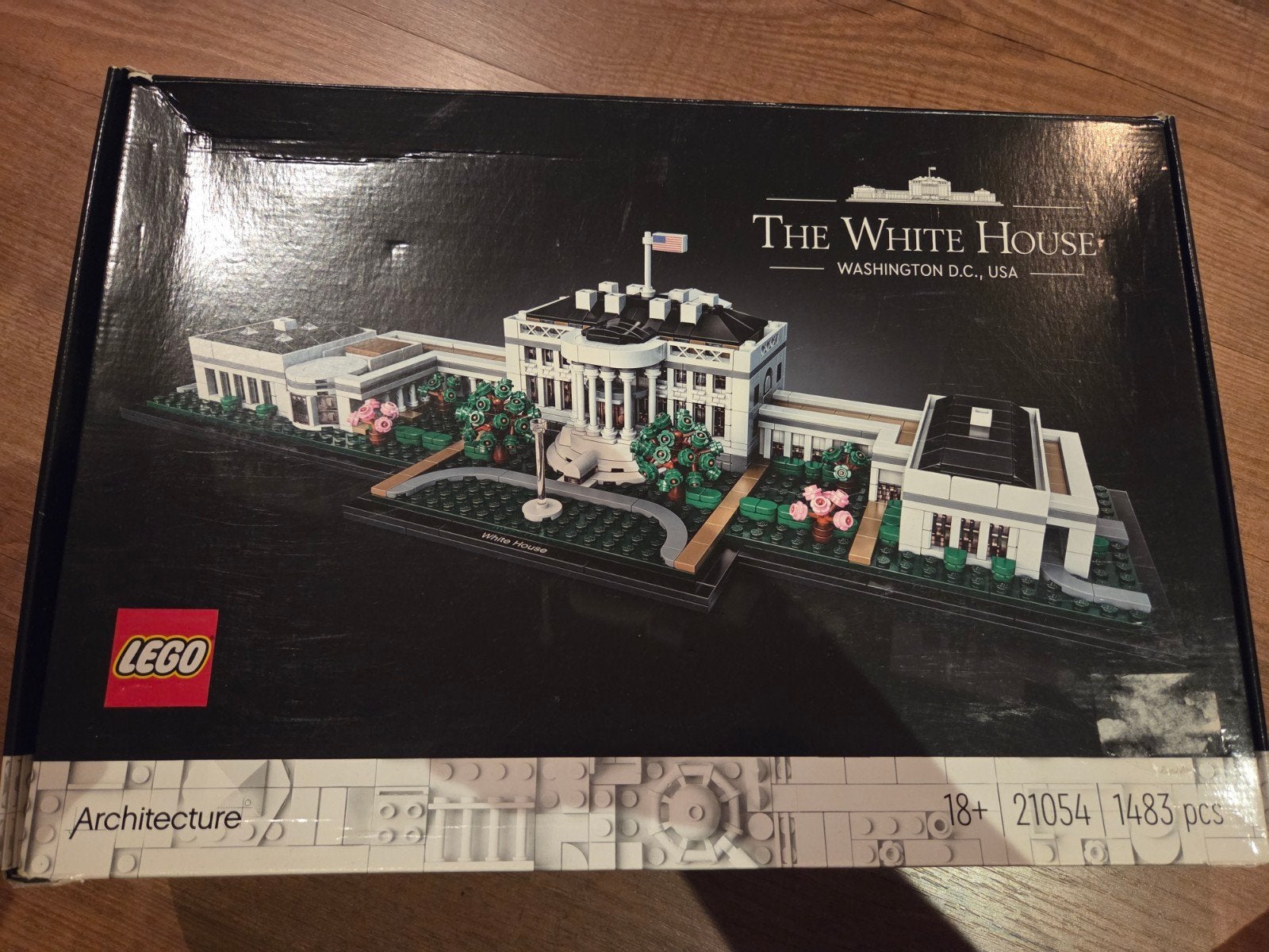 Lego Architecture 21054 Het Witte Huis, Ophalen of Verzenden, Zo goed als nieuw, Overige merken