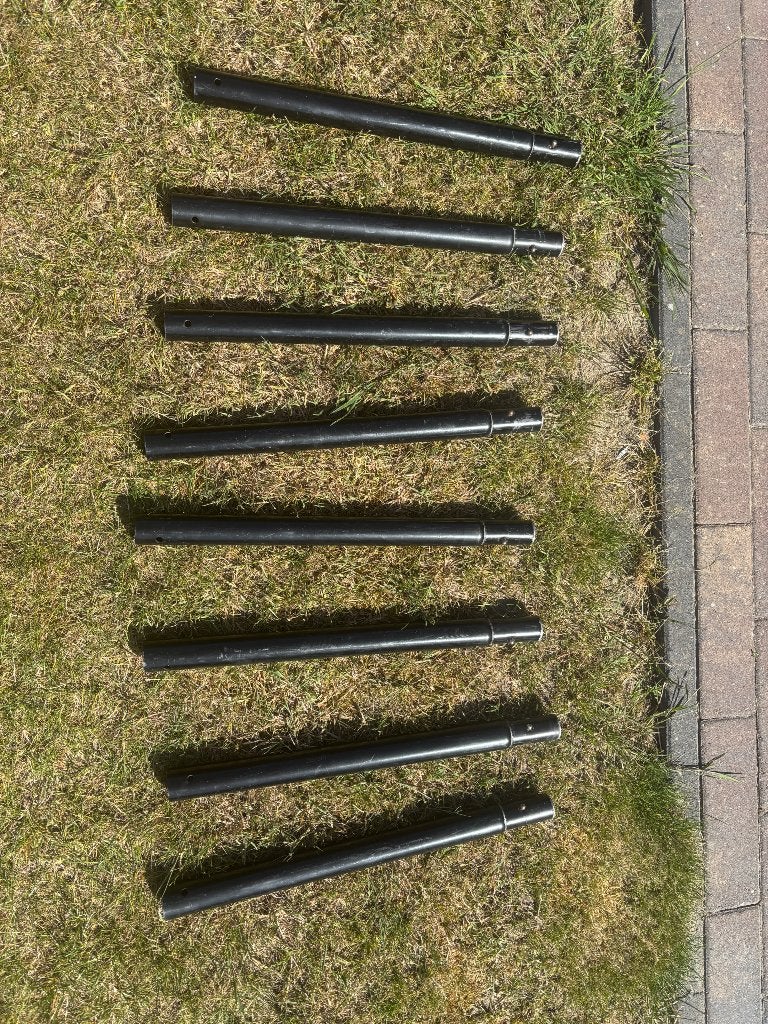 Berg trampoline onderstel palen/poten, Ophalen of Verzenden, Zo goed als nieuw
