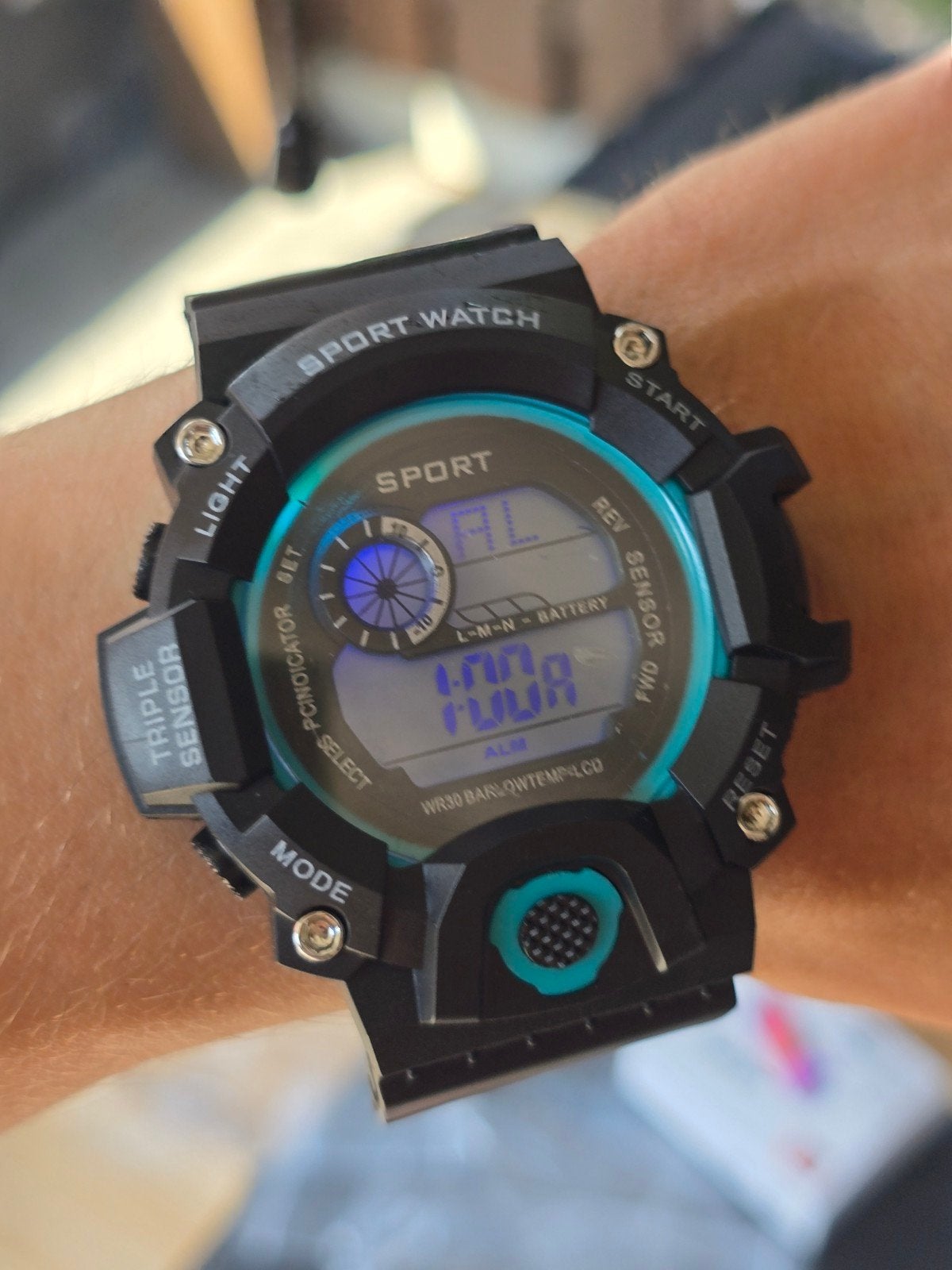 Sportief Horloge - Digitaal met Meerdere Functies, Ophalen, Zwart, Nieuw, Sport Watch