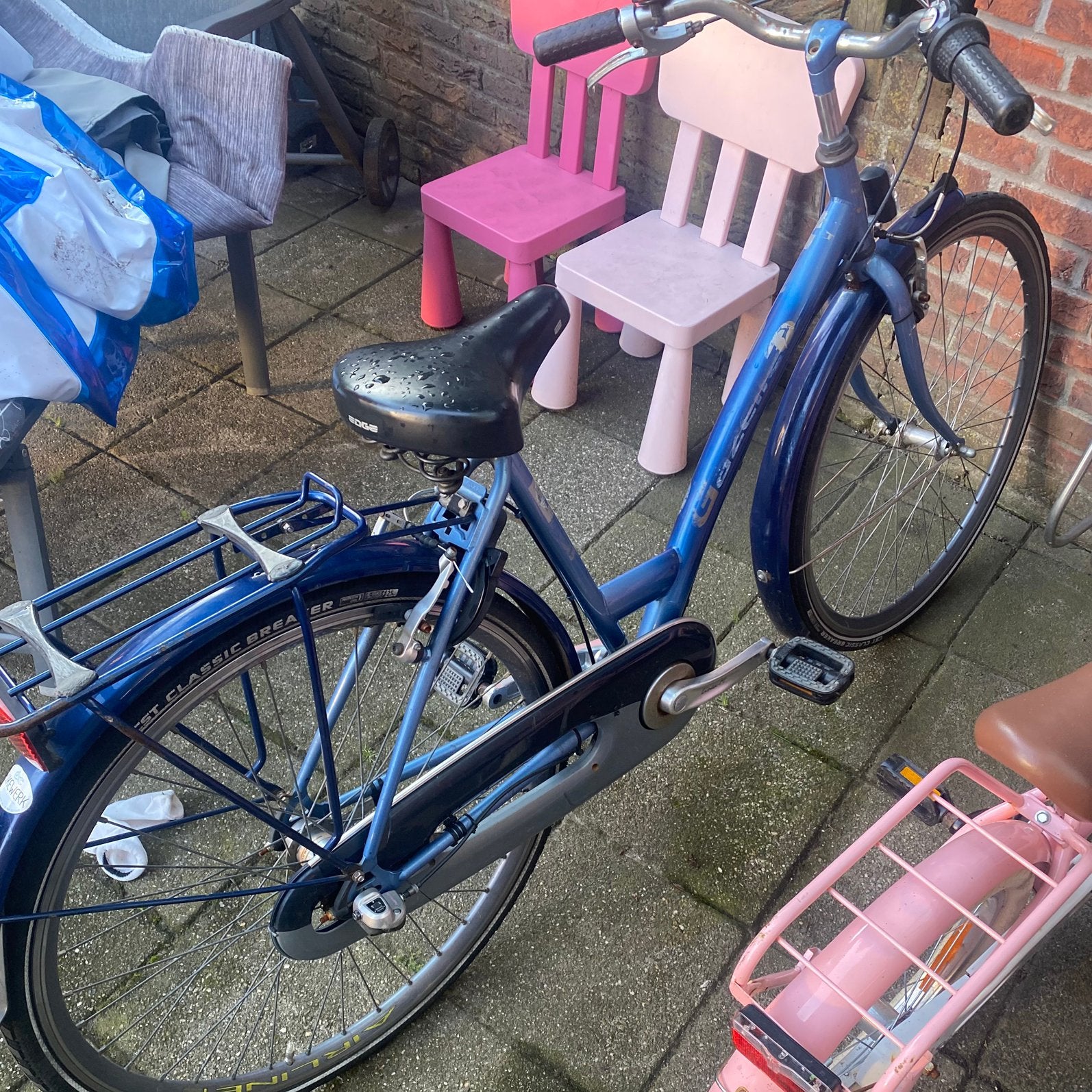 Gazelle meisjes fiets met versnellingen, Fietsen en Brommers, Ophalen, Versnellingen, Zo goed als nieuw, 50 tot 53 cm