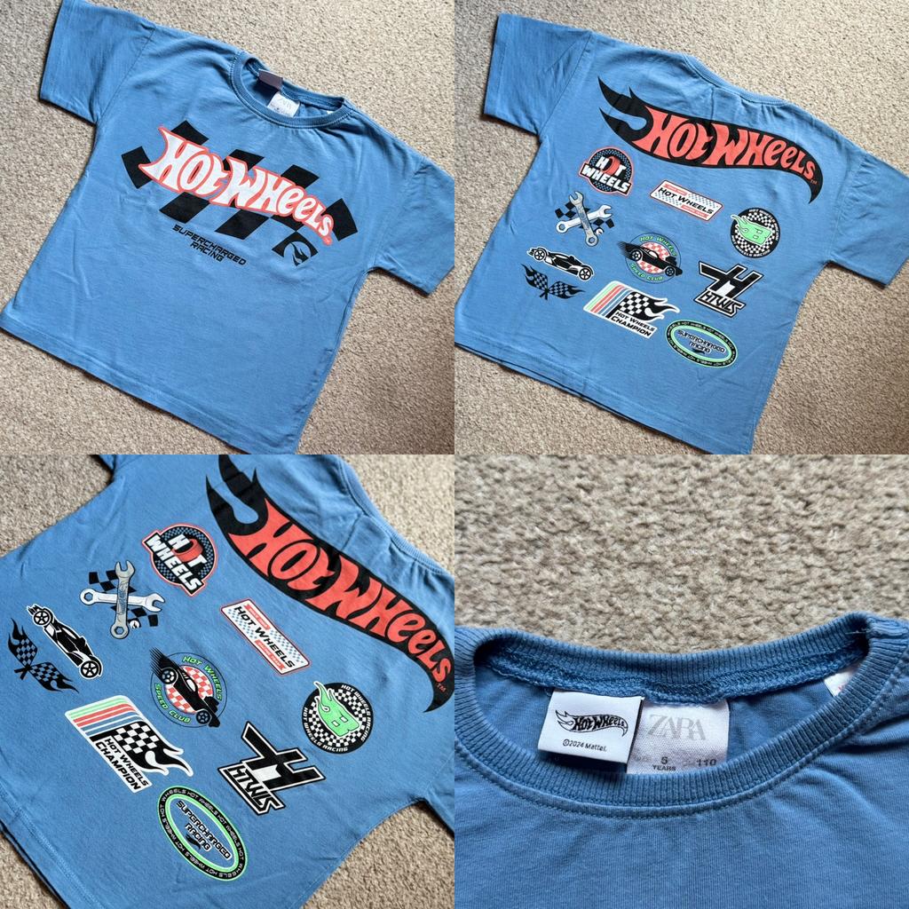 Zara T-shirt Zara 4-5 jaat, Kinderen en Baby's, Ophalen of Verzenden, Zo goed als nieuw, Jongen, Shirt of Longsleeve