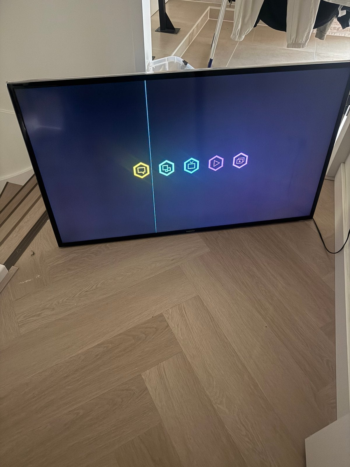 Samsung Smart TV 46 inch, Ophalen, Zo goed als nieuw, 100 cm of meer, Samsung
