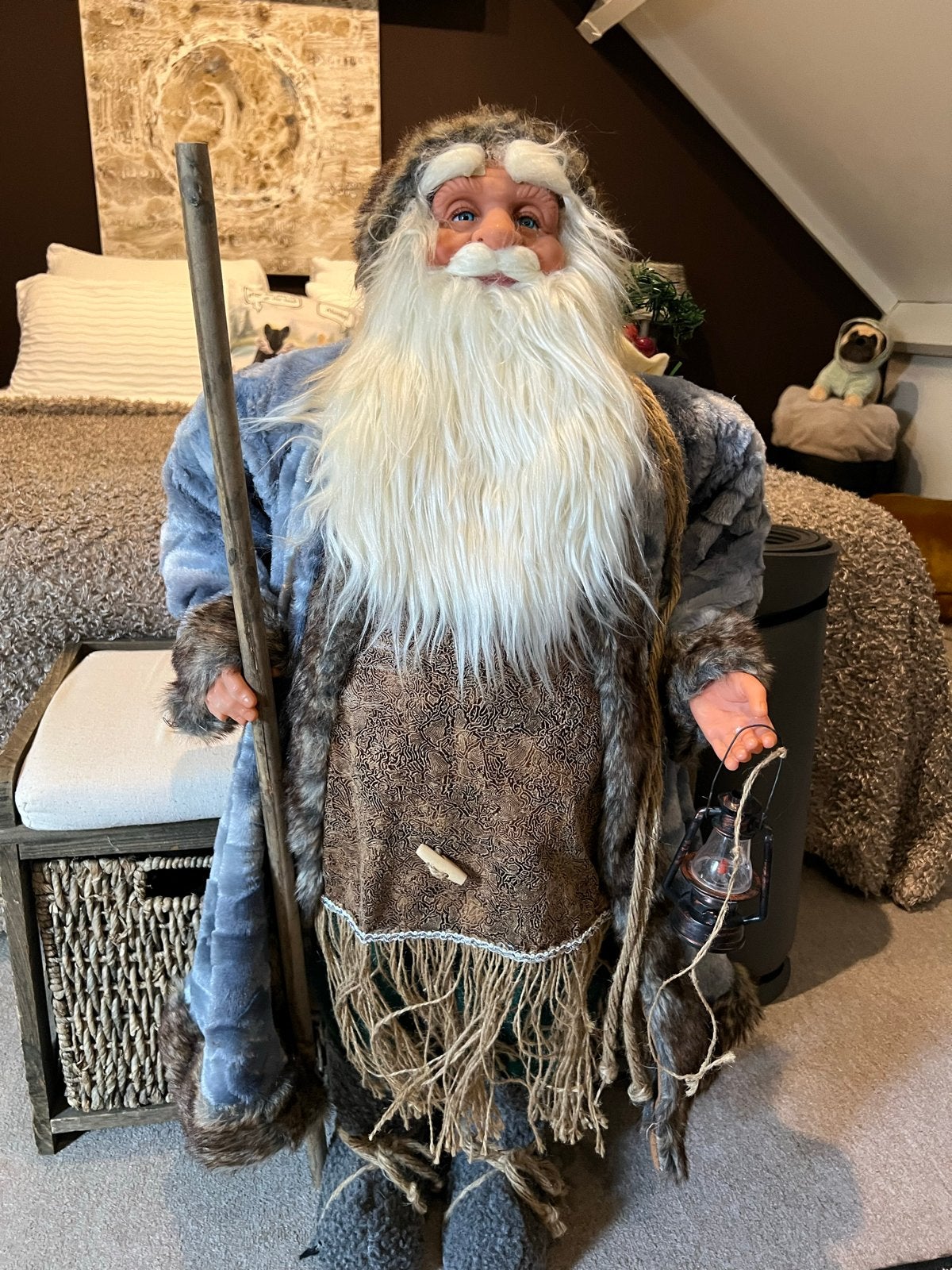 Kerstman, Ophalen