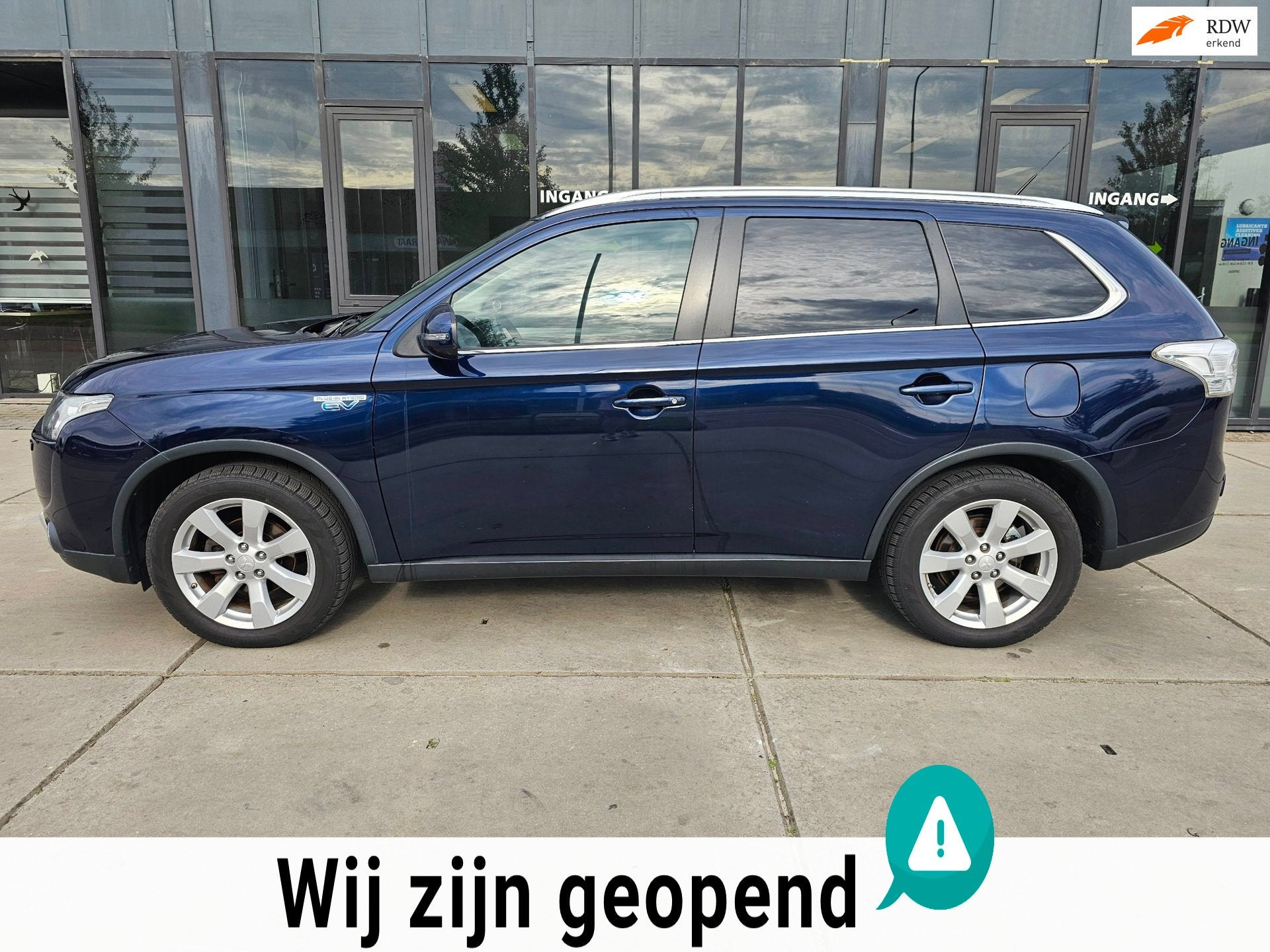 Mitsubishi Outlander 2.0 PHEV Limited Edition X-Line, Auto's, 1998 cc, 4 cilinders, Blauw, Vierwielaandrijving