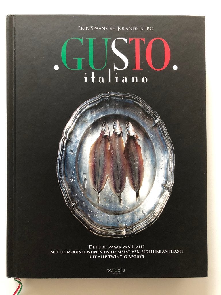 Gusto Italiano, Boeken, Kookboeken, Zo goed als nieuw, Voorgerechten en Soepen, Hoofdgerechten, Taart, Gebak en Desserts, Italië
