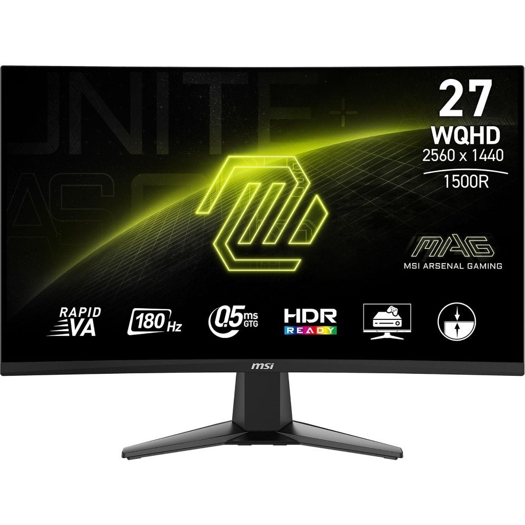 Gaming scherm  MSI MAG 27CQ6F - 27 inch, Computers en Software, Monitoren, Kantelbaar, VA, Minder dan 1 ms, Zo goed als nieuw
