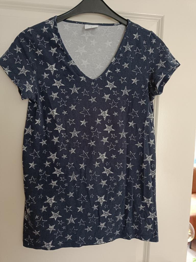 Zwangerschapshirt van Mamalicious maat M., Maat 38/40 (M), Blauw, Gedragen, Shirt of Top