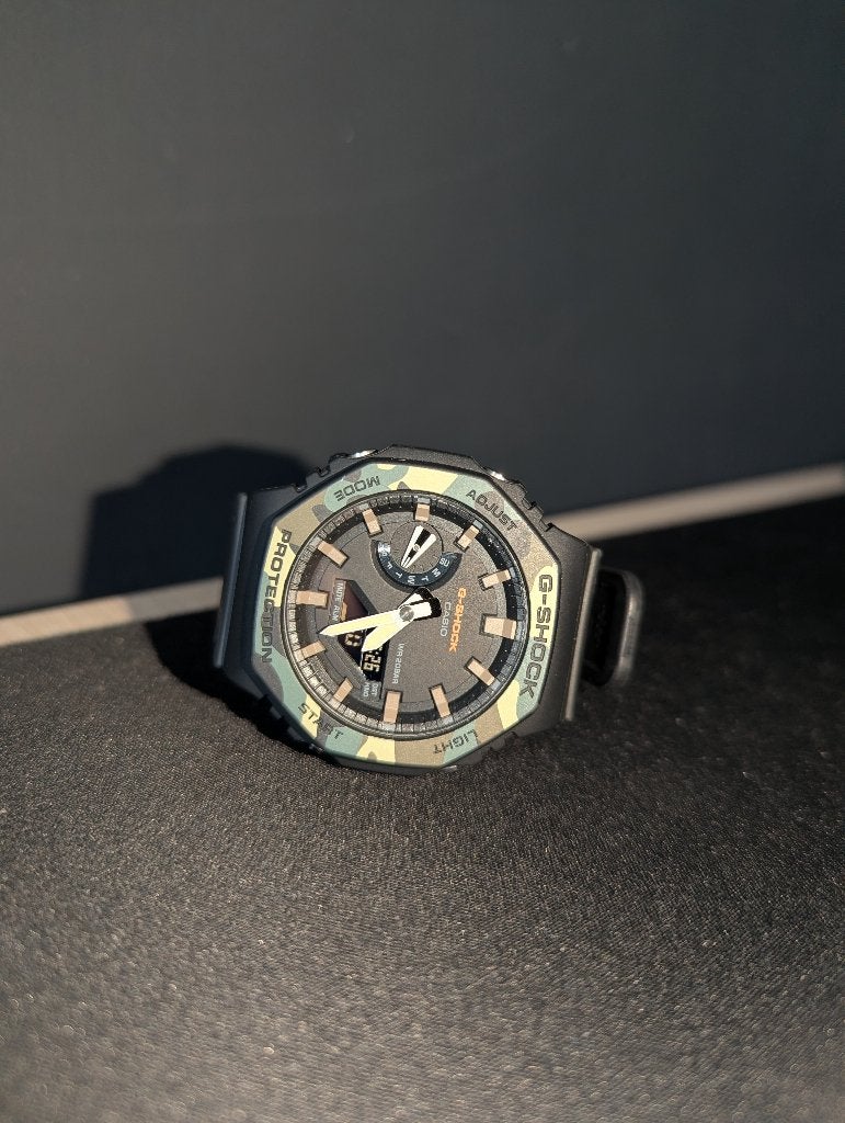 Casio G-Shock GA- 2100SU-1AER Heren 20BAR, Casio, Kunststof, Polshorloge, Kunststof