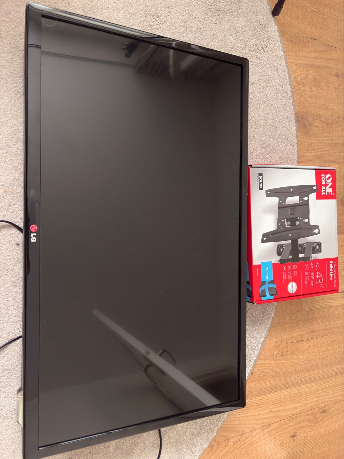 LG TV 32LS3450 met nieuwe muurbeugel, HD Ready (720p), Ophalen of Verzenden, Zo goed als nieuw, LG