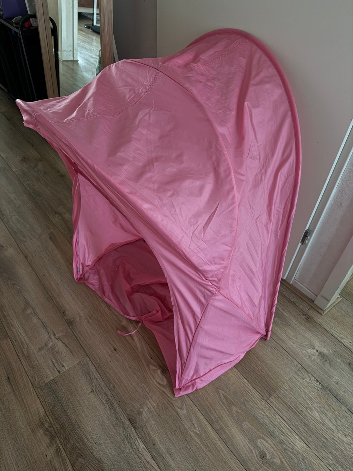 IKEA SUFFLETT bedtent Roze, Ophalen of Verzenden, Zo goed als nieuw, Minder dan 140 cm, Minder dan 70 cm