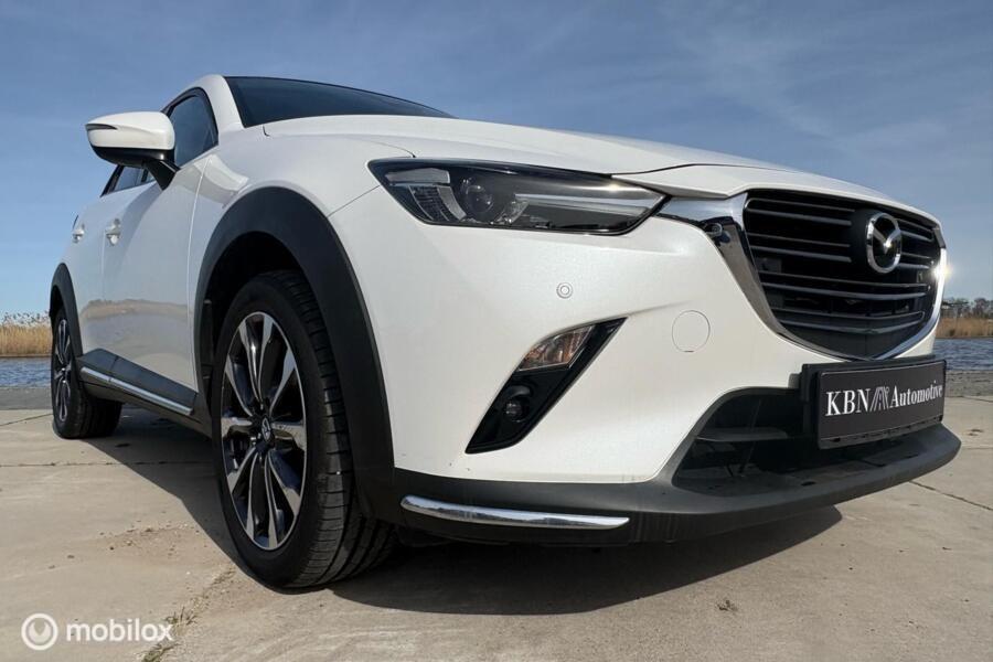 Mazda CX-3 2.0 SKYACTIV-G | Keyless | Head-Up Display |Sport, Auto's, Mazda, 1998 cc, Gebruikt, 4 cilinders, Leder en Stof