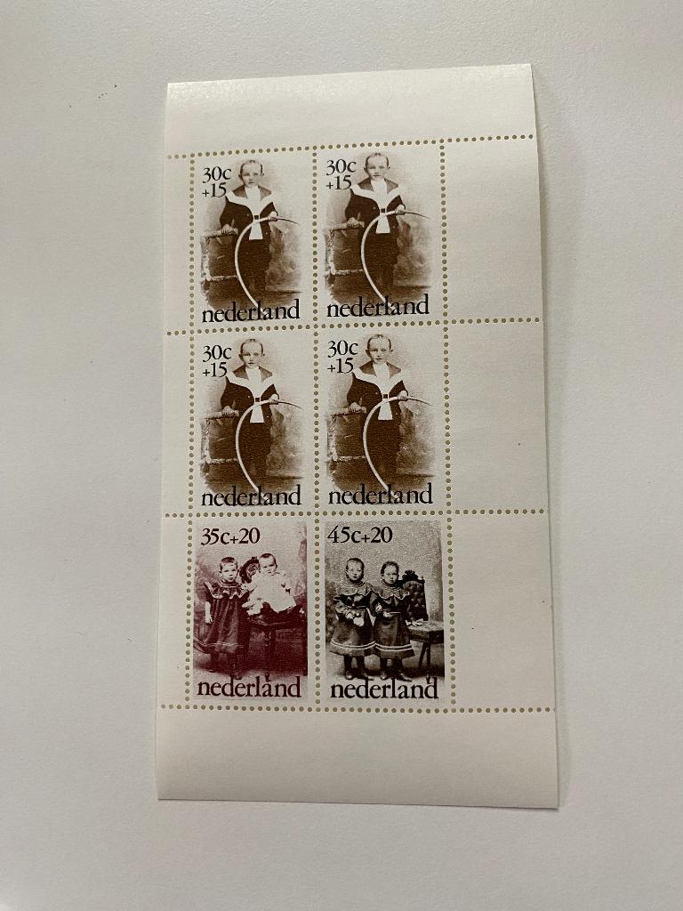 Kinderpostzegels jaar 1974, Postzegels en Munten, Postzegels | Nederland, Ophalen of Verzenden, Na 1940, Postfris