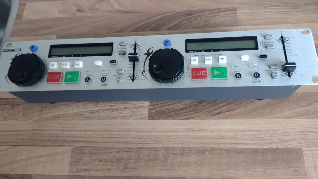 HQ Power PROCD330 dubbele DJ CD-speler. , Ophalen of Verzenden, Gebruikt, Audio