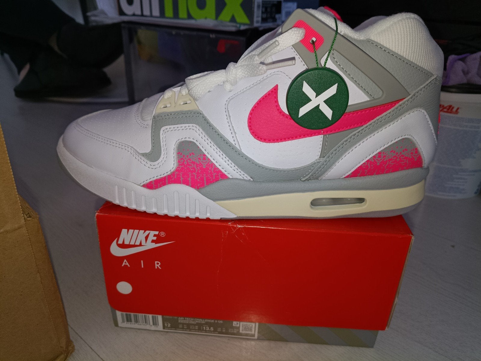 Nike Air tech Challenge 2 QS Racer pink  Agassi Nieuw 46, Ophalen of Verzenden, Nieuw