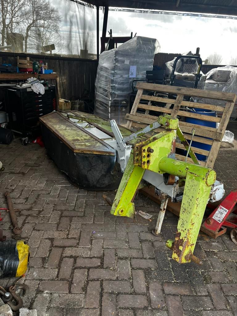 Claas WM 185 maaier, Ophalen