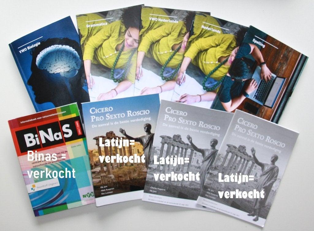 VWO boeken biologie Binas Nederlands studieboeken examenstof, Boeken, Ophalen of Verzenden, Beta, Zo goed als nieuw