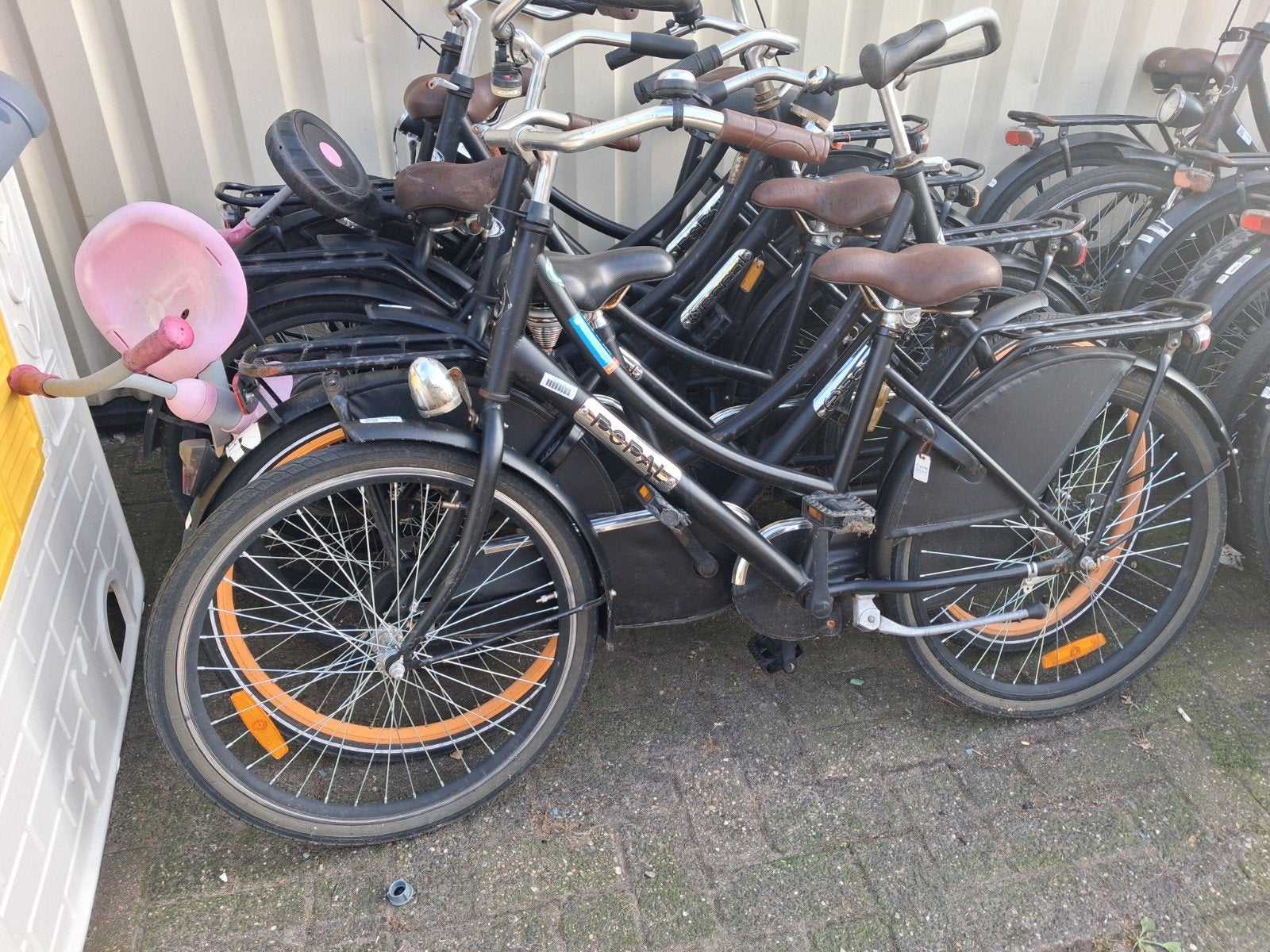 partij kinderfietsen 20 en 24 inch popal 115 stuks, Ophalen, Gebruikt, 20 inch of meer