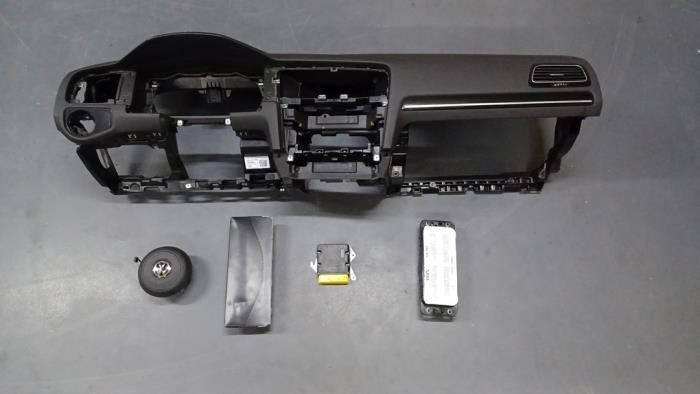 Airbag set + dashboard van een Volkswagen Golf, Gebruikt, -, Volkswagen, -