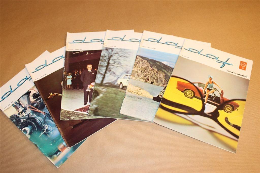 DAF Auto-magazine - 6 nrs. uit 1968 !!, Ophalen of Verzenden, Zo goed als nieuw, Algemeen