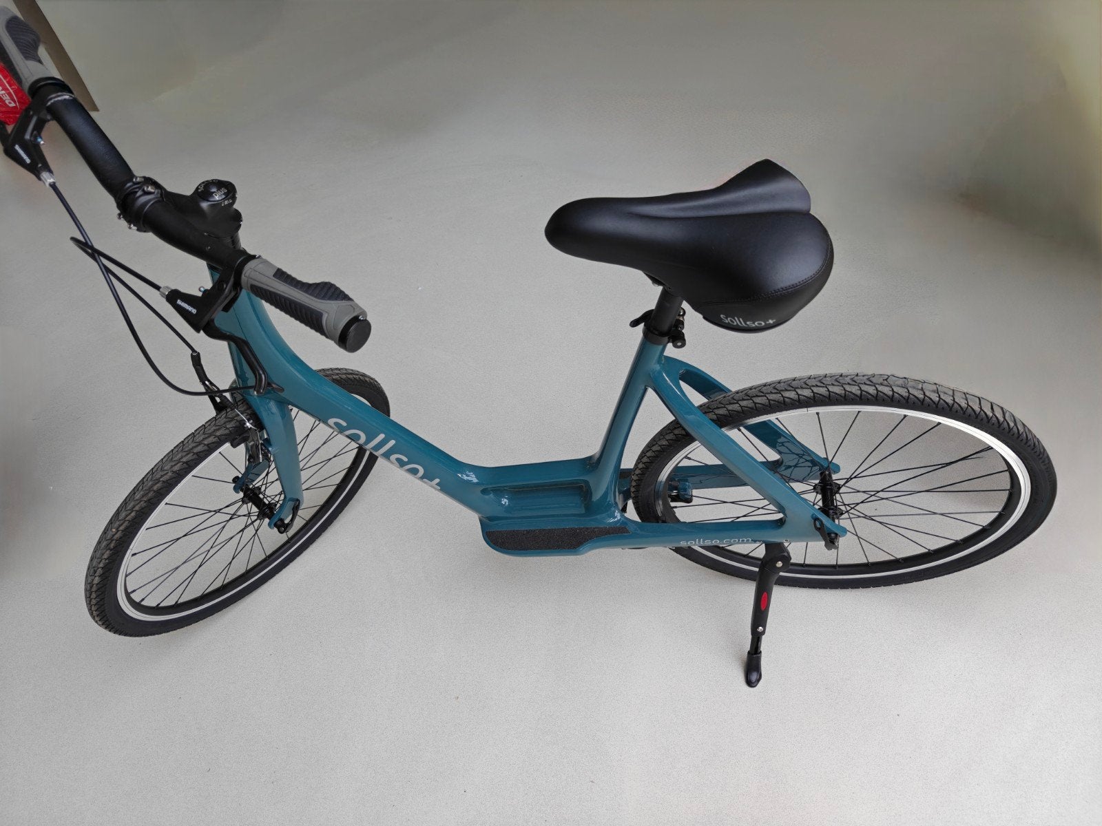 Sollso Plus carbon loopfiets, Lichtblauw, Zo goed als nieuw, Ophalen, Zo goed als nieuw, Minder dan 16 inch