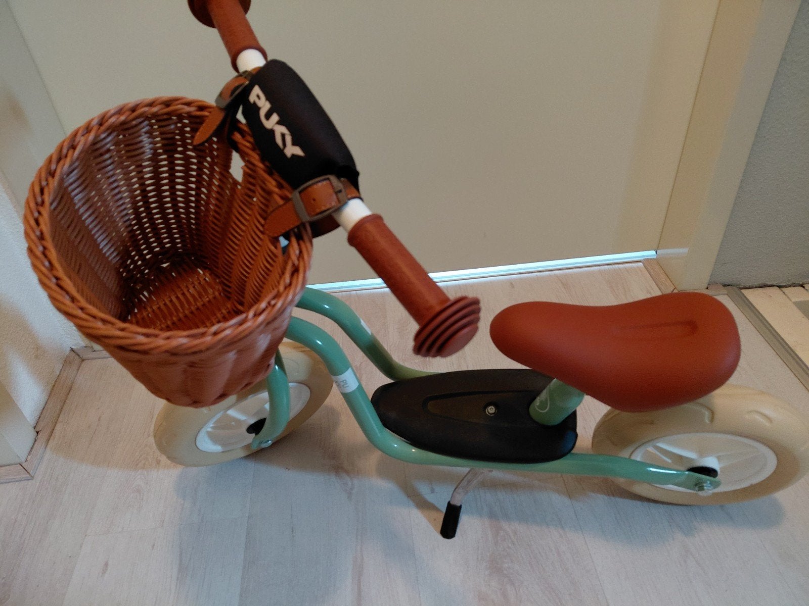 Puky loopfiets met mandje - Zo goed als nieuw, Ophalen, Zo goed als nieuw, Puky