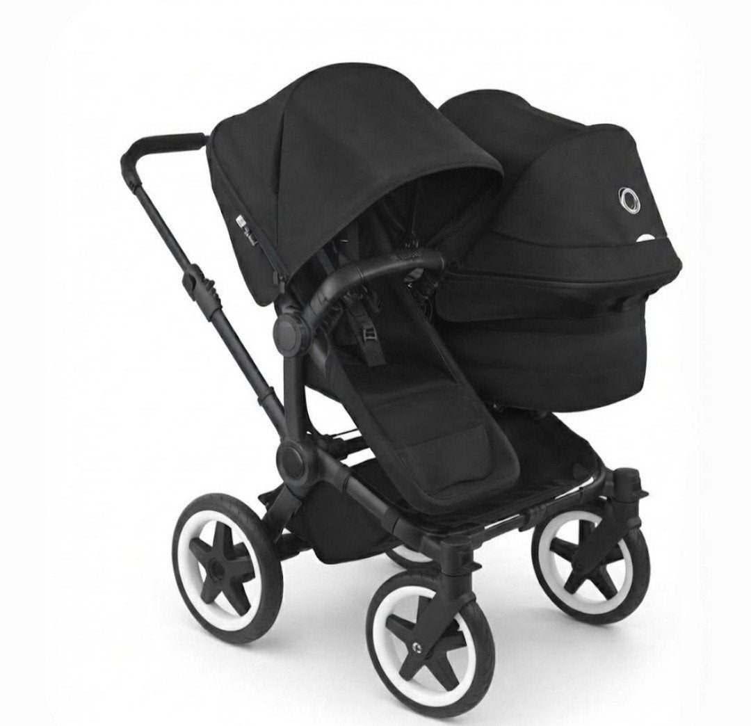 Bugaboo donkey 5 duo, Ophalen, Gebruikt, Bugaboo, Verstelbare duwstang