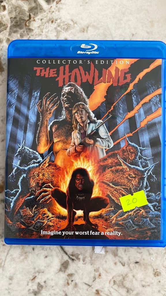The howling blu ray horror, Ophalen of Verzenden, Zo goed als nieuw, Horror