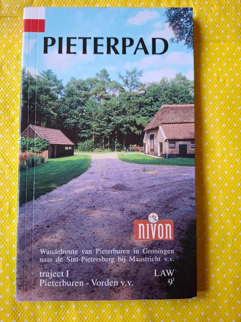Pieterpad wandelgids deel 1 : Pieterburen-Vorden v.v., Boeken, Fiets- of Wandelgids, Ophalen of Verzenden, Benelux, Gelezen