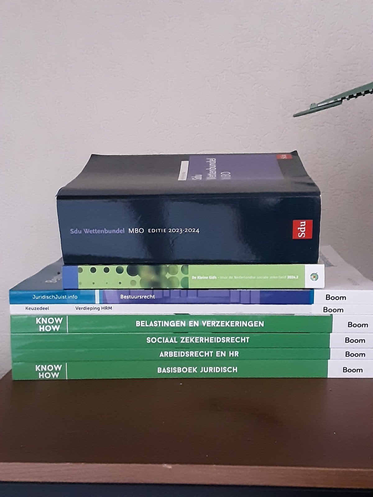 Juridische Boekenpakket MBO: Wettenbundel, Gids & Meer., Boeken, Ophalen of Verzenden, Gamma, Zo goed als nieuw, MBO