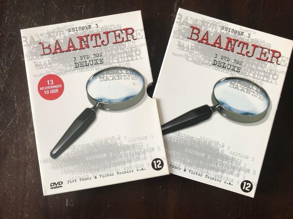 Baantjer Deluxe Seizoen 3 ( 3 DVD Box ), Cd's en Dvd's, Dvd's | Tv en Series, Ophalen of Verzenden, Zo goed als nieuw, Actie en Avontuur