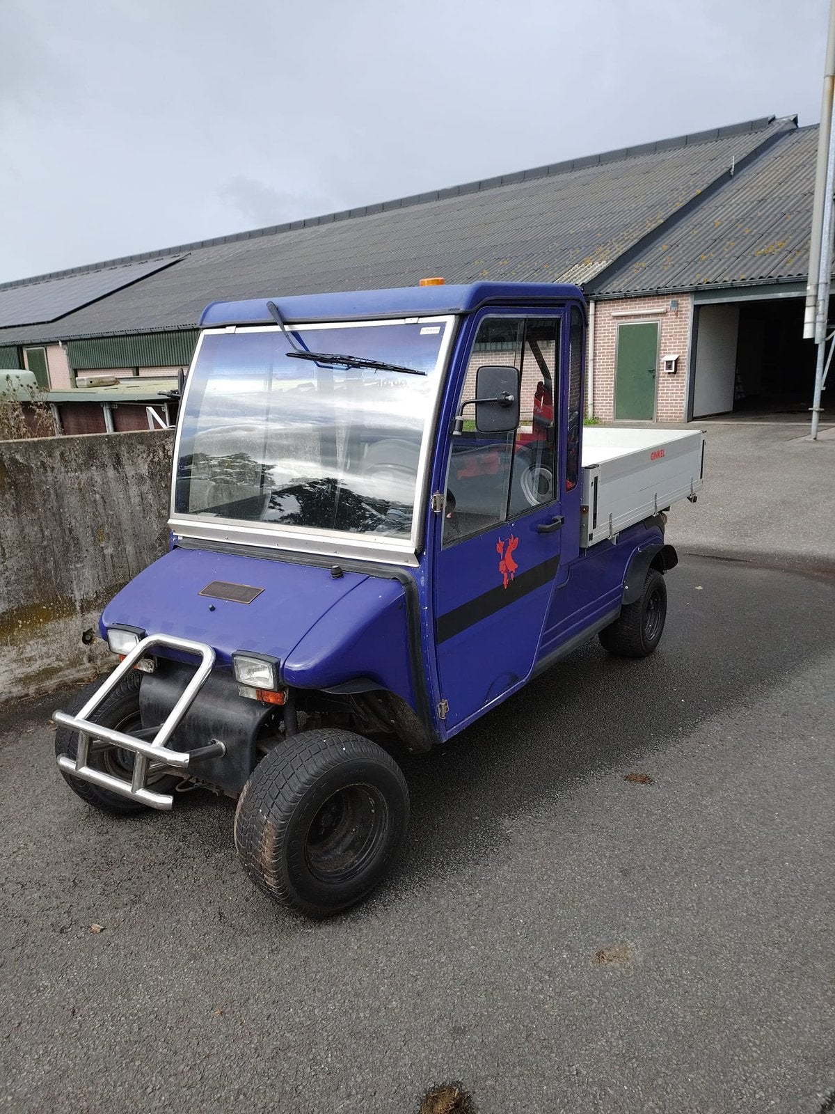Melex 25kmu kiepauto ( let op rijd niet! ), Particulier, Te koop
