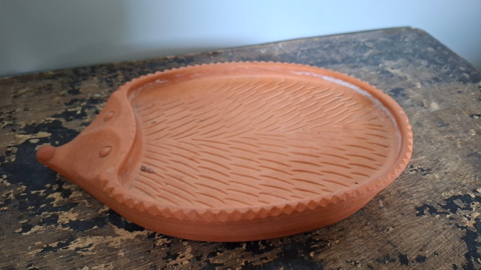 Vitage egel voor tuinkers, Ophalen