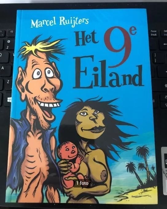 Het 9e eiland Marcel ruijters k4, Eén stripboek, Ophalen of Verzenden, Zo goed als nieuw