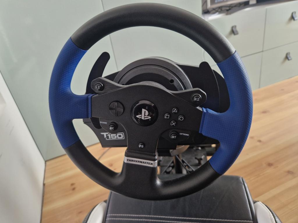 Thrustmaster T150 Force Feedback PS4+PS3+PC, Spelcomputers en Games, Ophalen, PlayStation 3