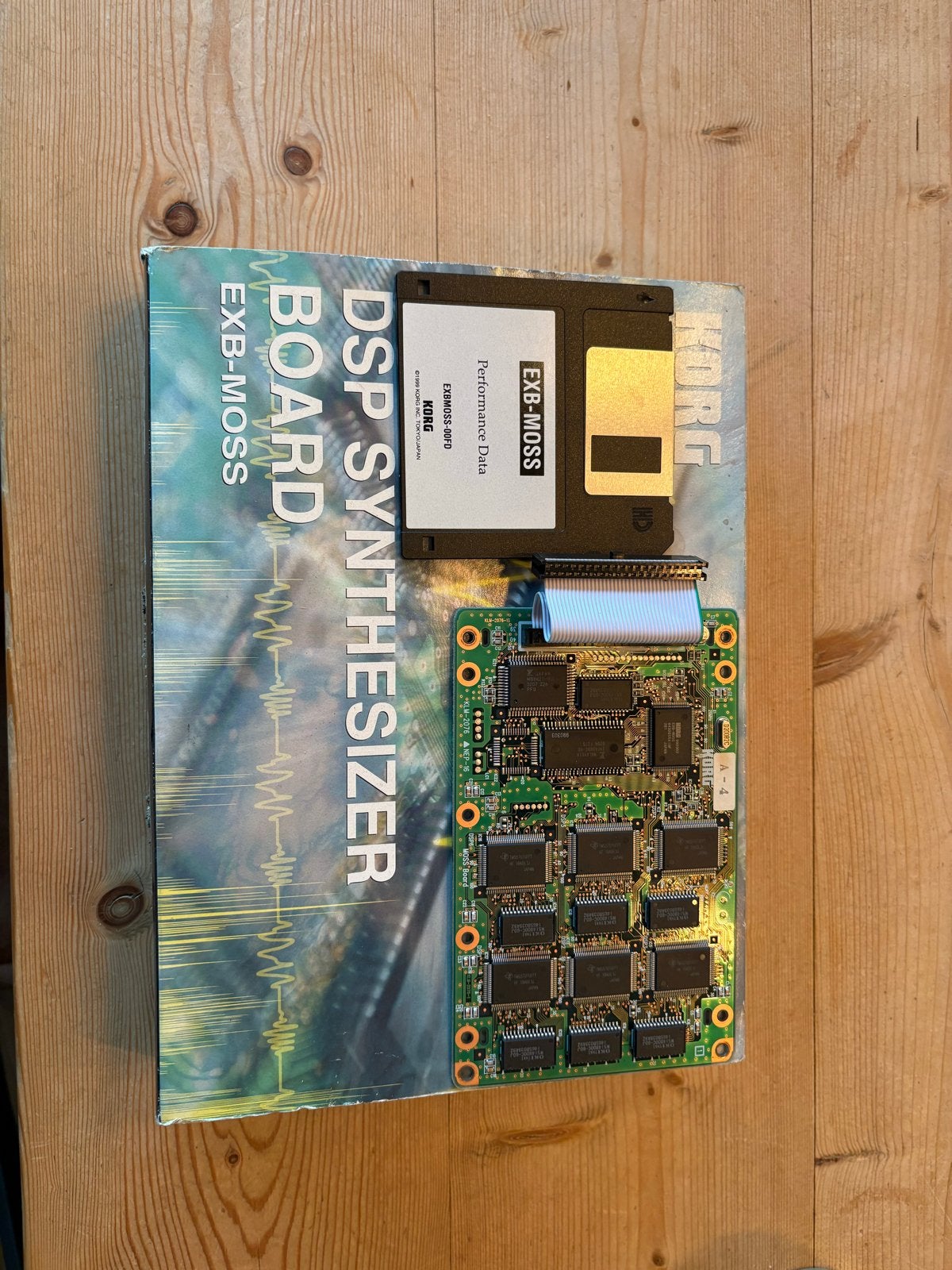 Korg EXB-MOSS DSP Synthesizer Board met Floppy, Ophalen of Verzenden, Zo goed als nieuw, Overige aantallen, Korg