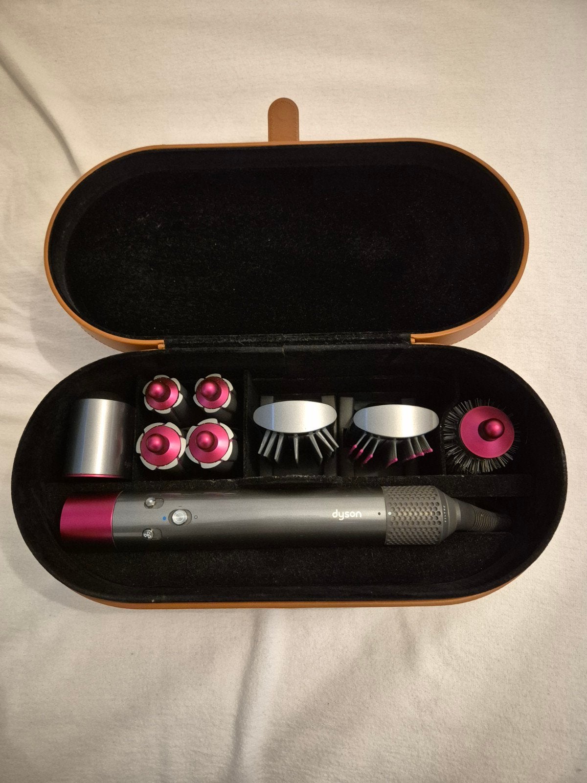 Dyson Airwrap compleet met accessoires (defect), Ophalen, Gebruikt, Föhn of Haardroger