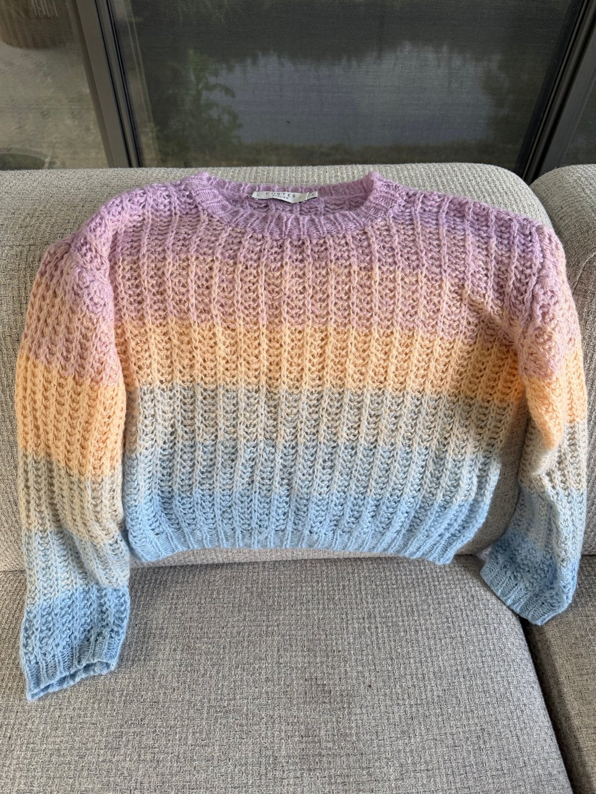Costes Atelier Ombre Gebreide Trui Maat S, Ophalen of Verzenden, Zo goed als nieuw, Maat 36 (S), Meerkleurig