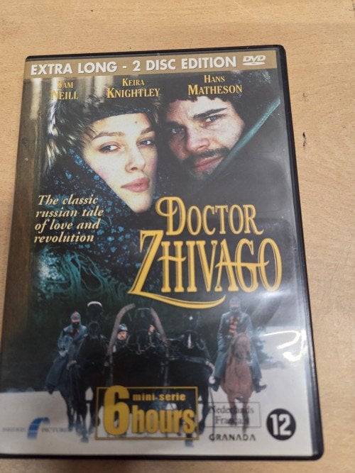 dvd doctor zhivago 2x disc, Ophalen of Verzenden
