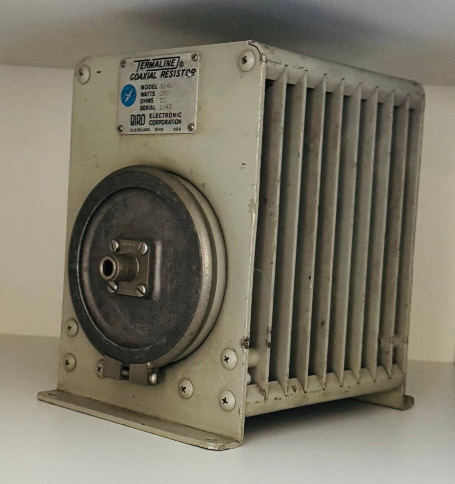 Bird dummy load termaline coaxial resistor 250watt continu, Ophalen of Verzenden, Zo goed als nieuw, Zender