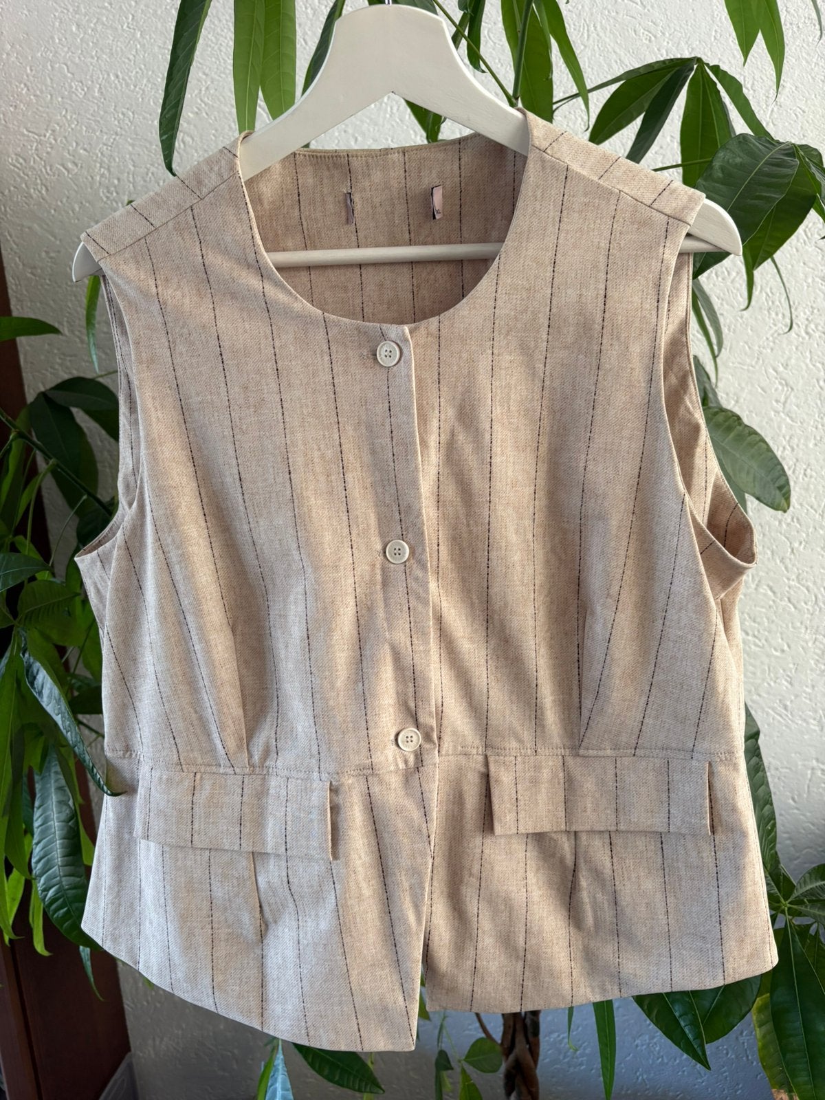 Studio Anneloes gilet beige travel XL, Ophalen of Verzenden, Zo goed als nieuw, Maat 46/48 (XL) of groter, Beige