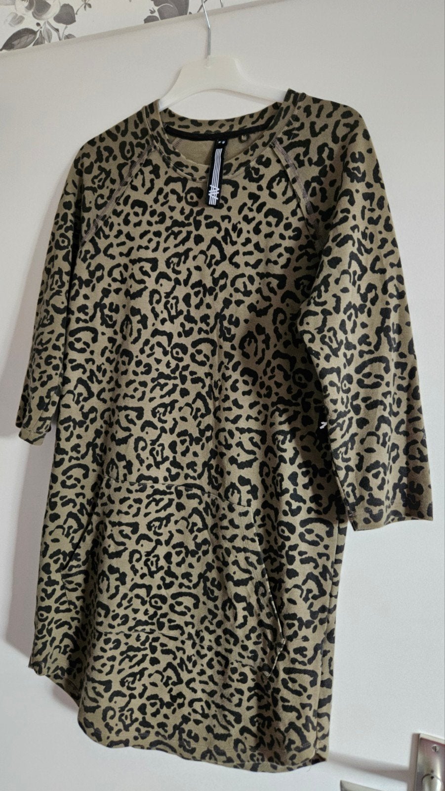 Amy & Ivy Leopardprint Jurk Maat M, Maat 38/40 (M), Ophalen of Verzenden, Amy & Ivy, Gedragen