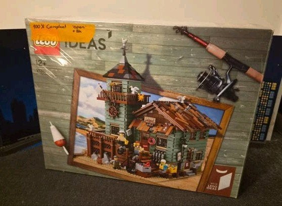 LEGO Ideas 21310 Oude Viswinkel, Lego, Ophalen of Verzenden, Zo goed als nieuw, Inclusief accessoires