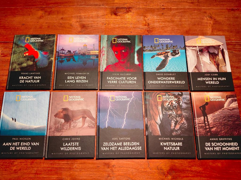 National Geographic – Masters of Photography (10-delig), Boeken, Kunst en Cultuur | Fotografie en Design, Ophalen of Verzenden