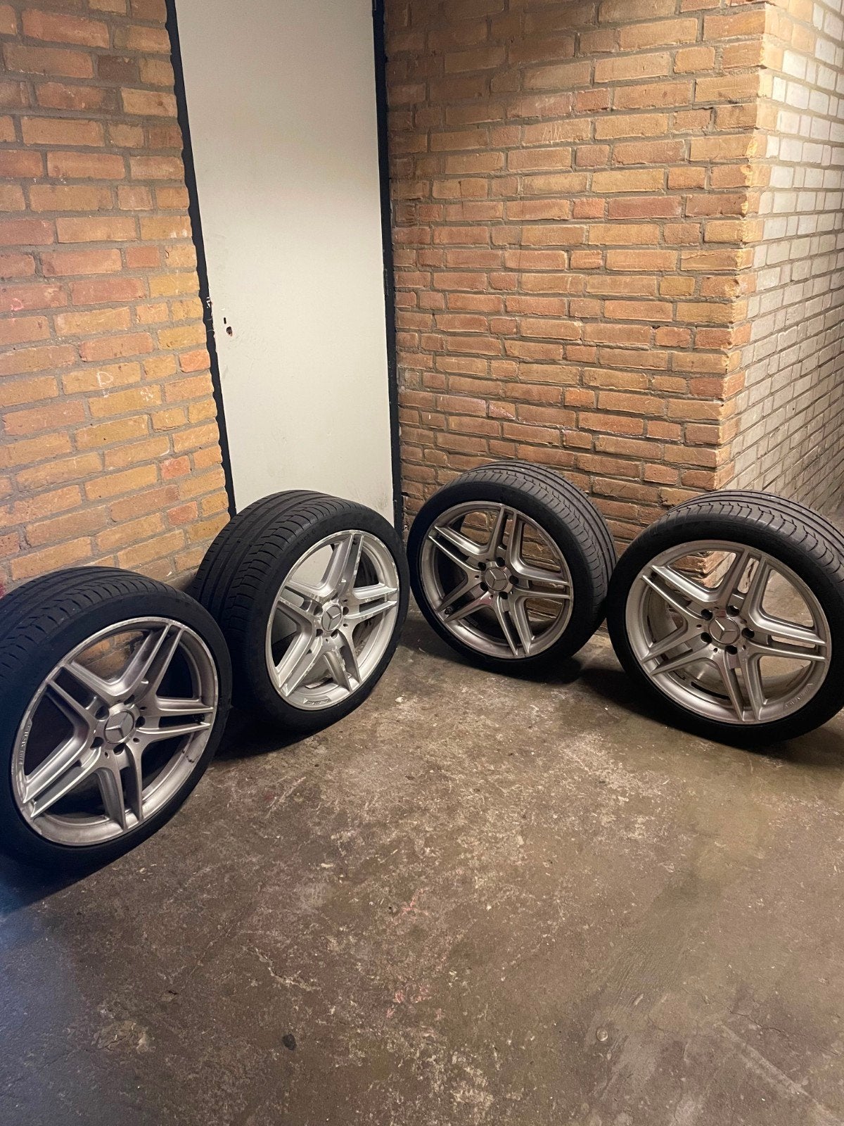 Mercedes-Benz AMG velgen, Ophalen, 18 inch, Gebruikt, Banden en Velgen